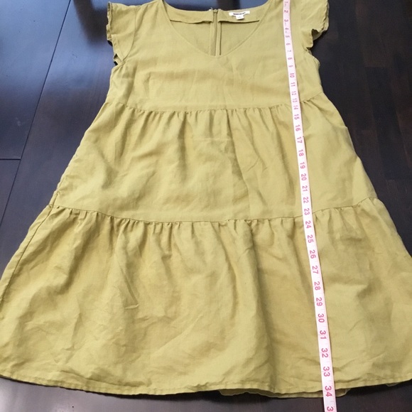 Goodthreads Flutter Sleeve Boho Peasant Mini Dress Size S - Picture 11 of 13